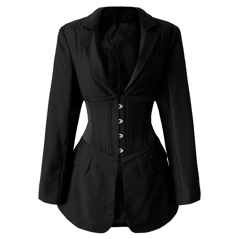 New Women's Waist Elegant Suit